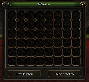 Mülleimer-System